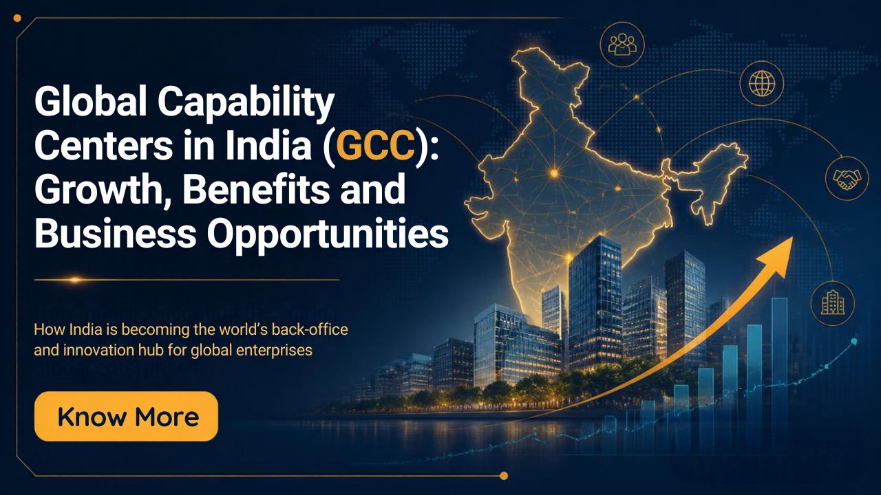 Global Capability Centers in India (GCC): Growth, Benefits and Business Opportunities